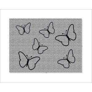 Tapete Capacho Borboletas