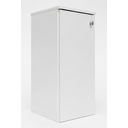 Ver imagem 4 de Armário Multiuso Organizador com 01 Porta em MDF Branco - Pea Móveis