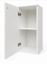 Ver imagem 6 de Armário Multiuso Organizador com 01 Porta em MDF Branco - Pea Móveis