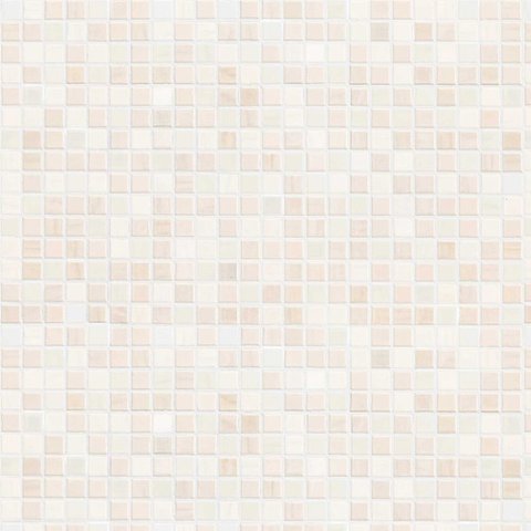 Papel de Parede Decorativo Pastilhas Brancas Tons Bege 2,50m