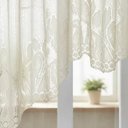 Ver imagem 7 de Cortina Renda Bando Cozinha Cascata 3,00 x1,00ALT Diversas