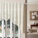 Ver imagem 4 de Cortina Renda Bando Cozinha Cascata 3,00 x1,00ALT Diversas