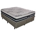 Ver imagem 1 de Cama Box King Baú Molas Pocket Silver Star Air Castor 193x203 193x203cm