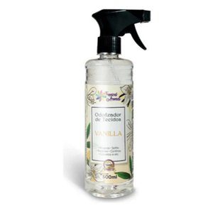 Água Perfumada Home Spray Lençois Roupas e Tecidos Aromatizador Ambiente Tecidos 500ml Vanilla