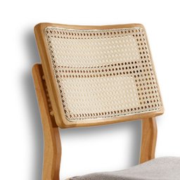 Conjunto com 2 Banquetas em Madeira Eloa Premium Cinza Brisa/Imbuia Natural Marrom - 6 Conjunto com 2 Banquetas em Madeira Eloa Premium Cinza Brisa/Imbuia Natural Marrom - 6