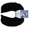 Kit 4 Travesseiro Pescoço Almofada Viagem Travel Plush Nap Preto - 2