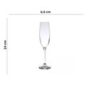 Ver imagem 3 de Jogo 6 Taças Cristal para Champagne Gastro-colibri 220ml