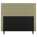 Ver imagem 2 de Cabeceira Cama Box Solteiro Parisis 90cm Sintético Bege - Abmaza