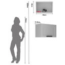 Ver imagem 4 de Armário Aéreo 1 Porta Almofada Americana Basculante 60cm TM1317 Grazi Branco
