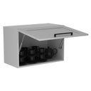 Ver imagem 5 de Armário Aéreo 1 Porta Almofada Americana Basculante 60cm TM1317 Grazi Branco