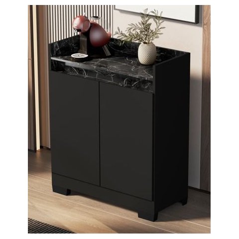 Buffet Real 02 Pts Preto / Preto