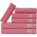Ver imagem 1 de Jogo de Toalhas Luxury Soft Beka 360 G-m² 2 Banho + 2 Rosto + 2 Piso Luxo Rosê