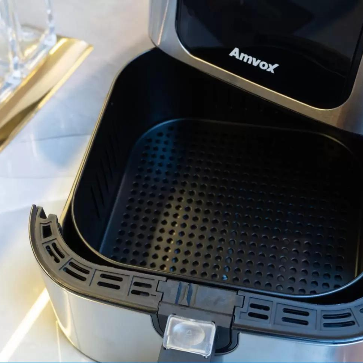 Fritadeira Elétrica sem óleo  Air Fryer Amvox Arf 1255 Inox 7L (110V) - 7