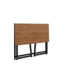 Ver imagem 6 de Mesa Escrivaninha Dobrável para Notebook Aço Fit Canela