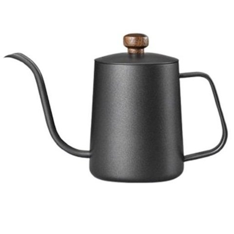 Chaleira Pescoço de Ganso Aço Inox Preta 350ml Louvre La Nuit - Ilc