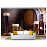Papel De Parede Cerveja Bebida Caneca Chopp 3D Al109 - 1