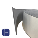 Ver imagem 2 de Rolo Lambril Lambri Decorativo Eva Autocolante 15cmx5mm 25 Metros - Cinza