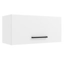 Ver imagem 1 de Armário de Cozinha Aéreo de Cozinha 70 cm 1 Porta Basculante Branco Agata Madesa