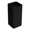 Ver imagem 1 de Cuba de Piso Lavatório Quadrada 41,5x41,5cm Ébano Fosco - Lc.26.94