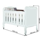 Ver imagem 2 de Berço 3 em 1 Mini Cama Provence Imperial Planet Baby