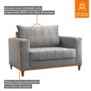 Ver imagem 7 de Poltrona Lion - Movenzo Estofados