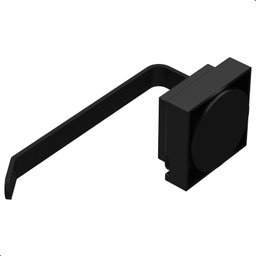 Porta Papel Higiênico com Ventosa Preto F.max - 5