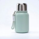 Ver imagem 1 de Garrafa Térmica Inox Verde 450ml Conserva Gelado e Quente