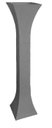 Ver imagem 7 de Vaso Planta Pilar Suporte Torre 140x30 Trapézio Polietileno BGPLASTICOS V21 CINZA CIMENTO 004