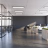 Luminária Linear 120cm Led 36w Sobrepor Slim Retangular Preto 6500k Bivolt - 5