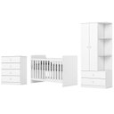 Ver imagem 1 de Jogo de Quarto Infantil Labirinto Branco - Henn