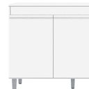 Ver imagem 3 de Balcão de Pia para Cozinha 120 Cm Kadu 3 Portas Branco