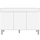 Ver imagem 1 de Balcão de Pia para Cozinha 120 Cm Kadu 3 Portas Branco