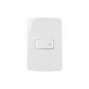 Ver imagem 1 de Interruptor Pulsador para Campainha Margirius B3 10a com Placa 4x2 Branco