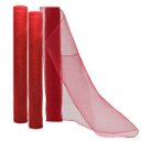 Ver imagem 1 de Kit Tela Decorativa Natal Fita Gigante 52cm X 5 Metros Vermelho 3 Peças - Magizi