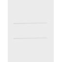 Ver imagem 2 de Kit de 2 Prateleiras 150cm Mdf Branco - On Móveis