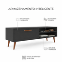 Ver imagem 5 de Rack Miami para TV até 55 Polegadas 125cm Preto - J Carvalho