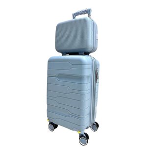 Kit Mala de Bordo 10kg +frasqueira Polipropileno Inquebrável