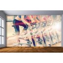 Ver imagem 2 de Papel De Parede Academia Treino Bicicleta 3D Aca07