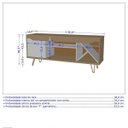 Ver imagem 3 de Rack para TV até 55 Polegadas 1 Porta Retro Kenzo