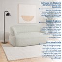 Ver imagem 4 de Sofá Orgânico Zoe 2 Lugares 1,60m Espresso Móveis