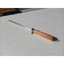 Ver imagem 1 de Chaira Profissional Cabo Madeira 3/8"X10" Estriada