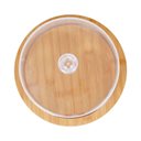 Ver imagem 3 de Boleira em Bamboo com Tampa Transparente Mor