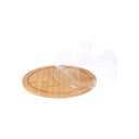 Ver imagem 4 de Boleira em Bamboo com Tampa Transparente Mor