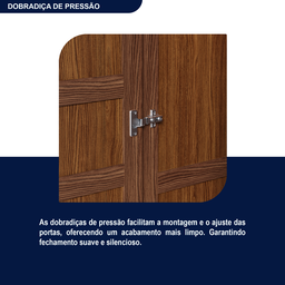 Guarda-Roupa Solteiro 1 Espelho 6 Portas e Cabideiros  - 10