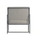 Ver imagem 6 de Poltrona Industrial, Decorativa, Sala e Recepção - Kit 2 - Poltrona Flow Linho Cinza