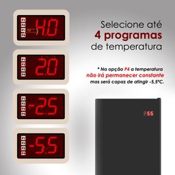 Cervejeira Expositora Porta Sólida 400L VCC400S Preta 220V Refrimate Com Chopeira 3,5L - 8