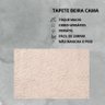 Tapete Classic Oasis Antiderrapante 200x300 Creme Pérola - 3