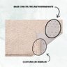 Tapete Classic Oasis Antiderrapante 200x300 Creme Pérola - 5