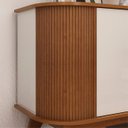 Ver imagem 6 de Buffet Aparador 140cm Sala 2 Portas Uther Cinamomo/off A09 - Mpozenato