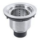 Ver imagem 4 de Kit Cuba Farmhouse Aço Inox 1mm Escovado Sa105-pp 65,3x51,4x22,8cm + Válvula com Cesto Aço Inox Esco